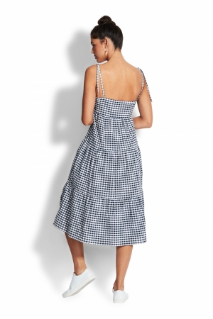 Ally Gingham BLUE