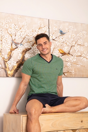 Filippo Navy print