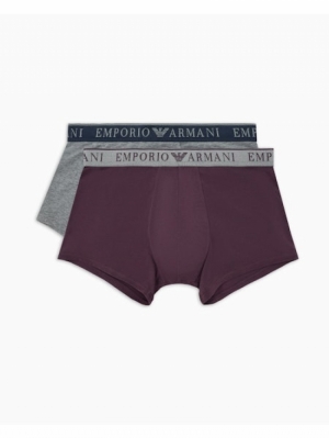 2-pack endurance stretch cotto Grigio melange/