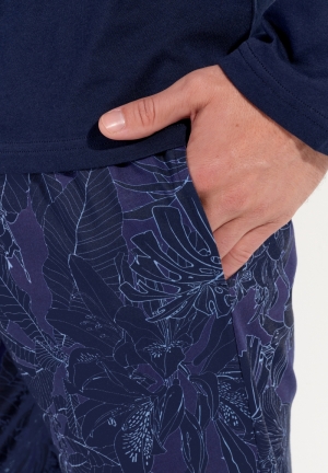 Kenny navy print