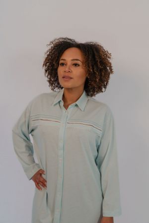 Elenie Pastel green