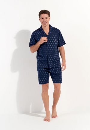 Indio Navy print