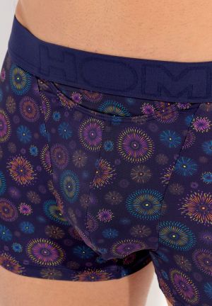 Spectra Navy print