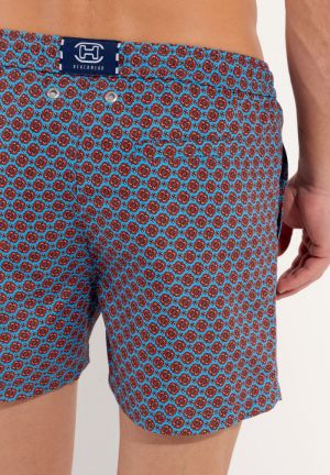 Anglet Turquoise print