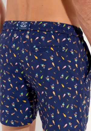 Summer Navy print