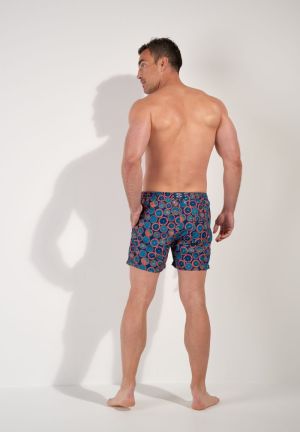 Trapani Navy print