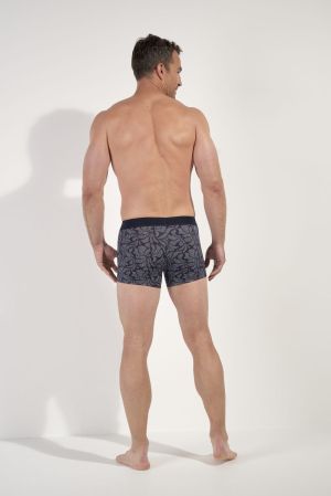 H01 Long island Navy blue print